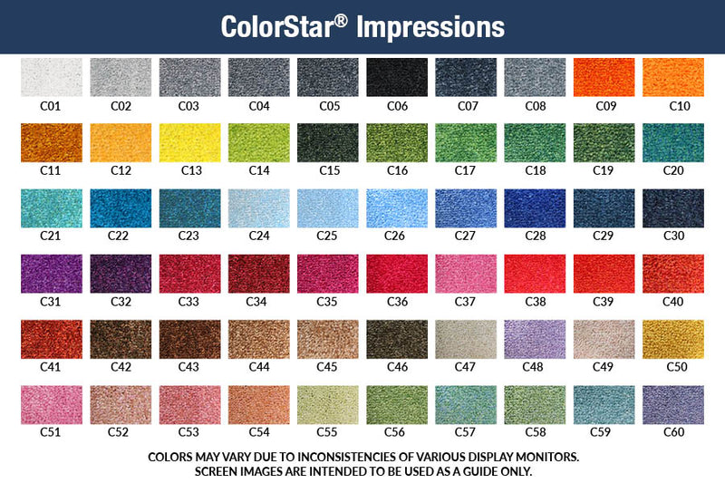 Colorstar Impressions Solid Color Mats