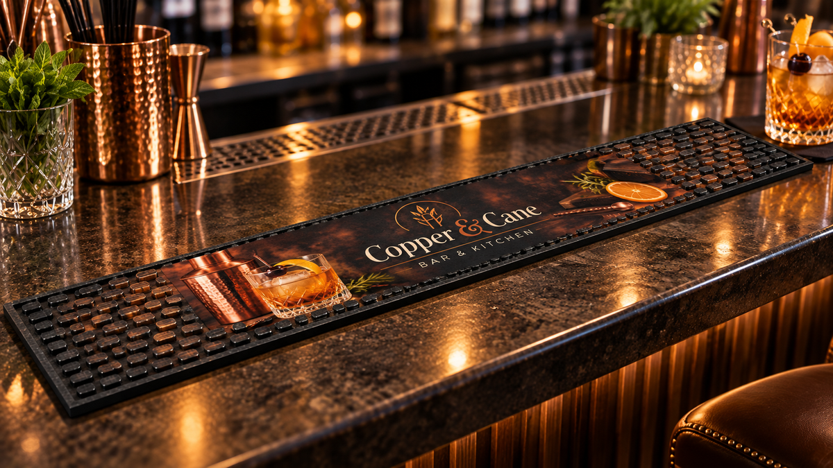 Bar Impressions bar rail mat style