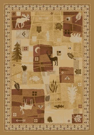 Deer Trail Maize Signature Collection Area Rug