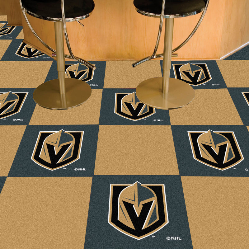 Vegas Golden Knights NHL Team Carpet Tiles