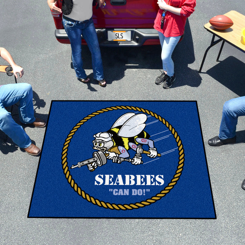 U.S. Navy Seabees Tailgater Mat