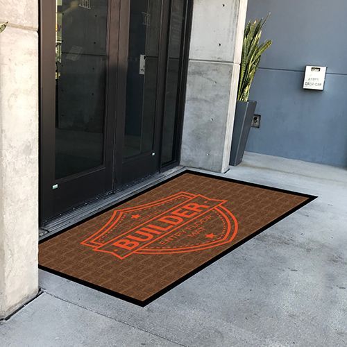Channel Inlay Custom Logo Mat