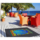 All Rubber Personalized Custom Logo Scraper Mat