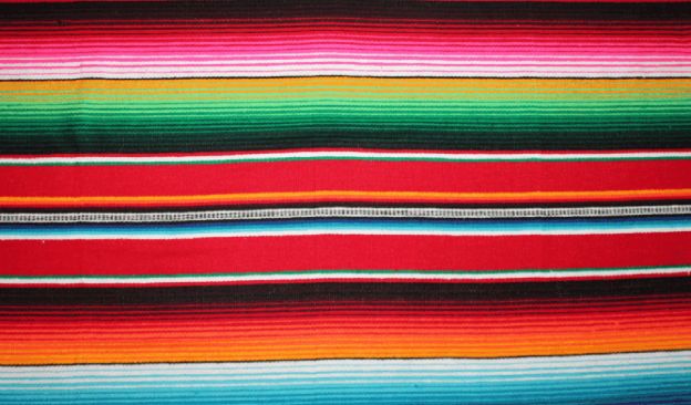 Latin Inspired Serape Blanke Mat