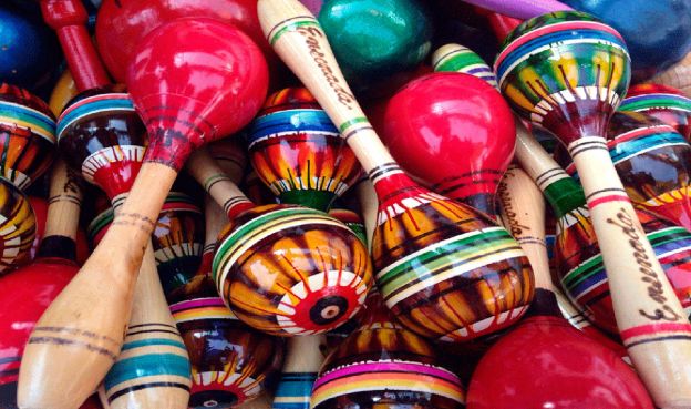 Latin Inspired Maracas Mat