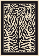 Zulu Zebra Innovations Collection Area Rug