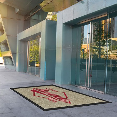Outdoor custom commercial floor mat