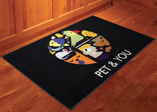 Indoor custom logo mat