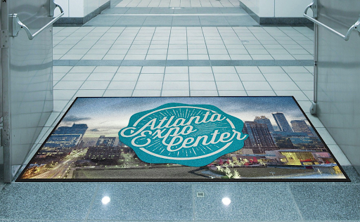Custom indoor logo mat
