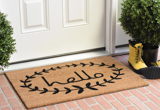 Front door doormat