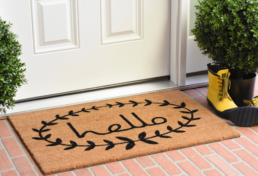 Front door doormat