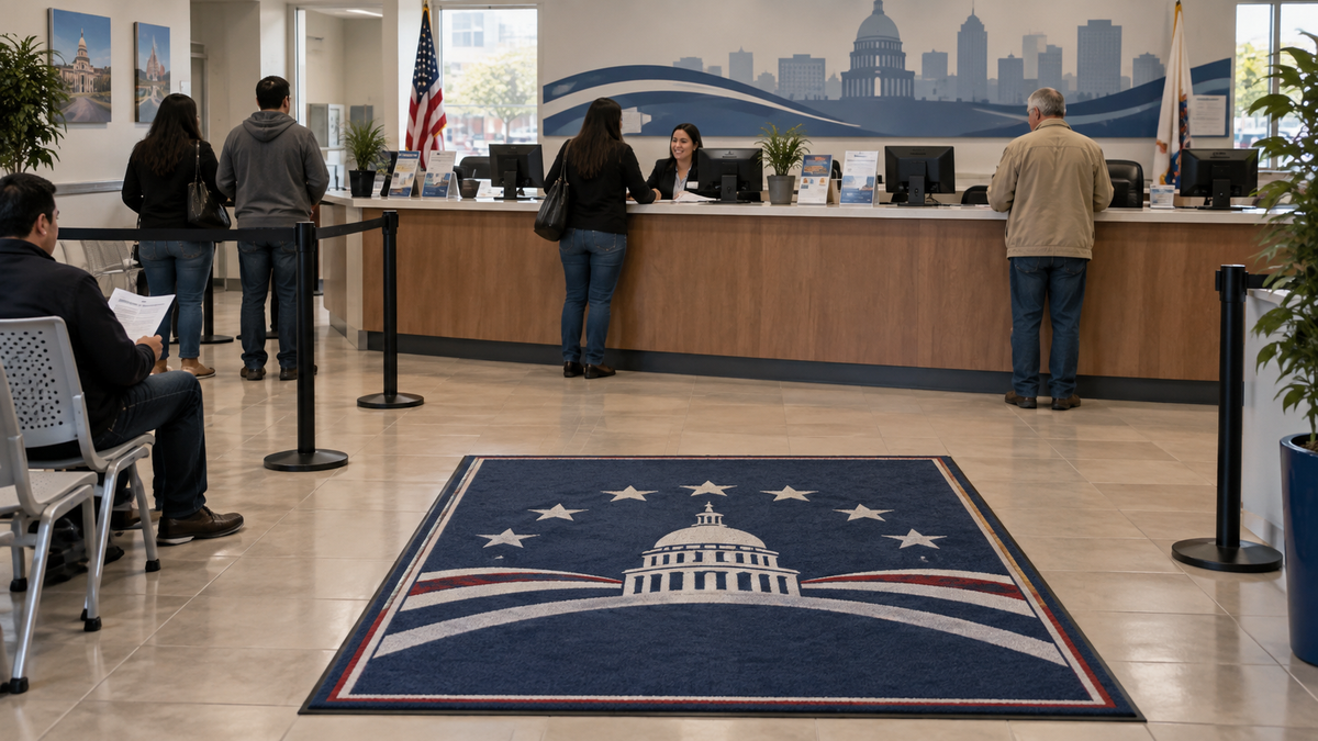 Point of Purchase Government Service Mats