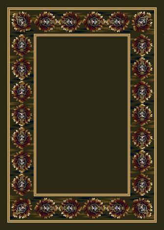 Amir Dark Coral Milliken Design Center Collection Area Rug