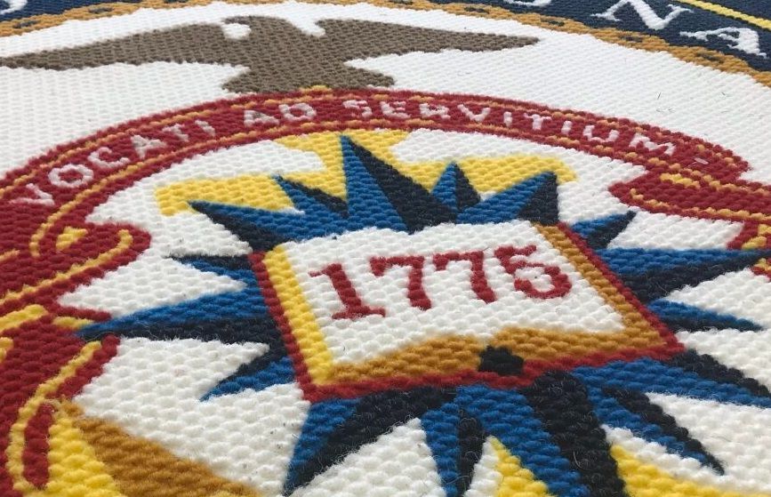 Elite Berber Inlay Logo Mat | Made in the USA | Custom-Mats.com
