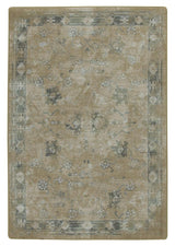 Croft Brushed Gold Drayton Collection Area Rug