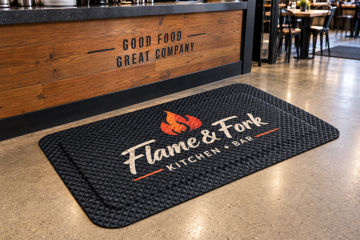 Anti-Fatigue Full Color Custom Logo Mat custom mat product view