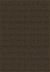 Bartack Espresso Imagine Figurative Collection Area Rug