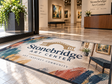Berber Impressions HD Logo Mat custom mat product view