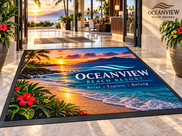 Channel Impressions HD Logo Mats custom mat product view