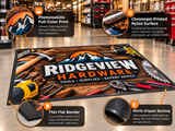 Computer Dyed Photorealistic Logo Mat with Rubber Backing features and benefits