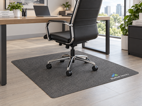 Desk Impressions Custom Logo Mat custom mat product view