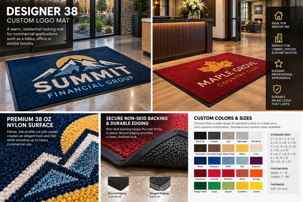 Designer 38 Logo Mat