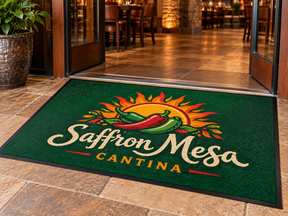 Prestige Rubber Logo Mat custom mat product view