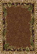 Jungle Safari Pearl Mist Signature Collection Area Rug