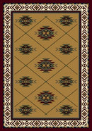 Shiba Topaz Garnet Signature Collection Area Rug