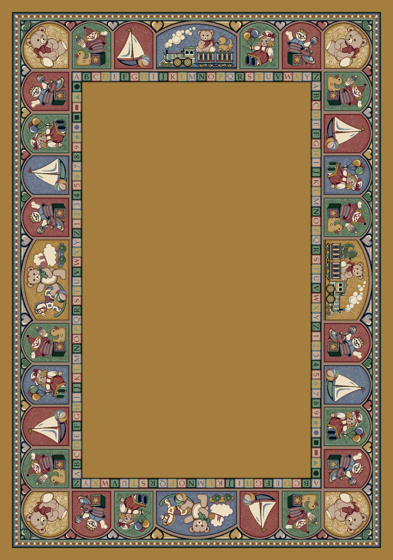 Toy Parade Golden Topaz Signature Collection Area Rug