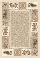 Sea Life Opal Signature Collection Area Rug