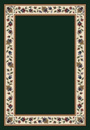 Symphony Emerald Solid Signature Collection Area Rug