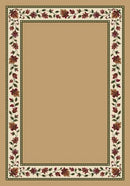 Symphony Wheat Solid Signature Collection Area Rug