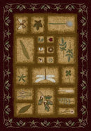Meadow Dark Chocolate Signature Collection Area Rug