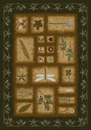 Meadow Olive Signature Collection Area Rug