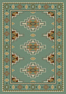 Prairie Star Peridot Signature Collection Area Rug