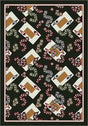 4 Of A Kind Field Theme Rugs 2 Collection Area Rug