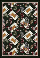 4 Of A Kind Field Theme Rugs 2 Collection Area Rug