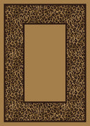 Wasabu Golden Leopard Milliken Design Center Collection Area Rug