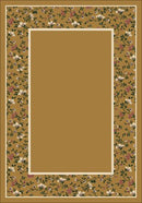 Garden Glory Golden Topaz Milliken Design Center Collection Area Rug