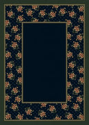 Rambling Rose Sapphire II Milliken Design Center Collection Area Rug