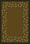 Rambling Rose Tobacco II Milliken Design Center Collection Area Rug