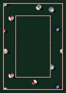 Billiards Emerald Milliken Design Center Collection Area Rug