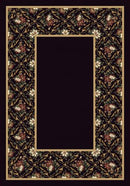 Bouquet Lace Onyx Milliken Design Center Collection Area Rug