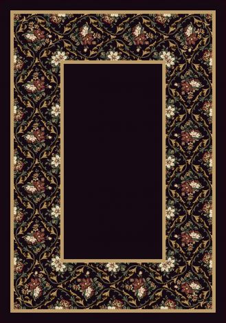 Bouquet Lace Onyx Milliken Design Center Collection Area Rug