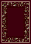 Khorrasan Cranberry Milliken Design Center Collection Area Rug
