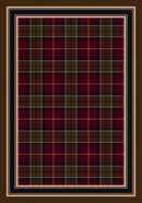 Magee Tartan Dark Amber Signature Collection Area Rug