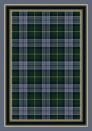 Magee Tartan Lapis Signature Collection Area Rug