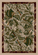 Jungle Fever Pearl Mist Signature Collection Area Rug