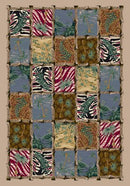 Cayman Isle Pearl Multi Signature Collection Area Rug